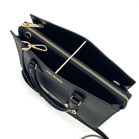 Michael Kors Sheila Medium Satchel Crossbody Bag & Trifold Wallet - Picture 11 of 12